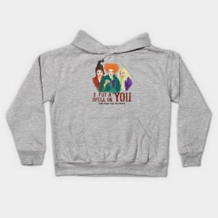 I put a spell on you Kids Hoodie